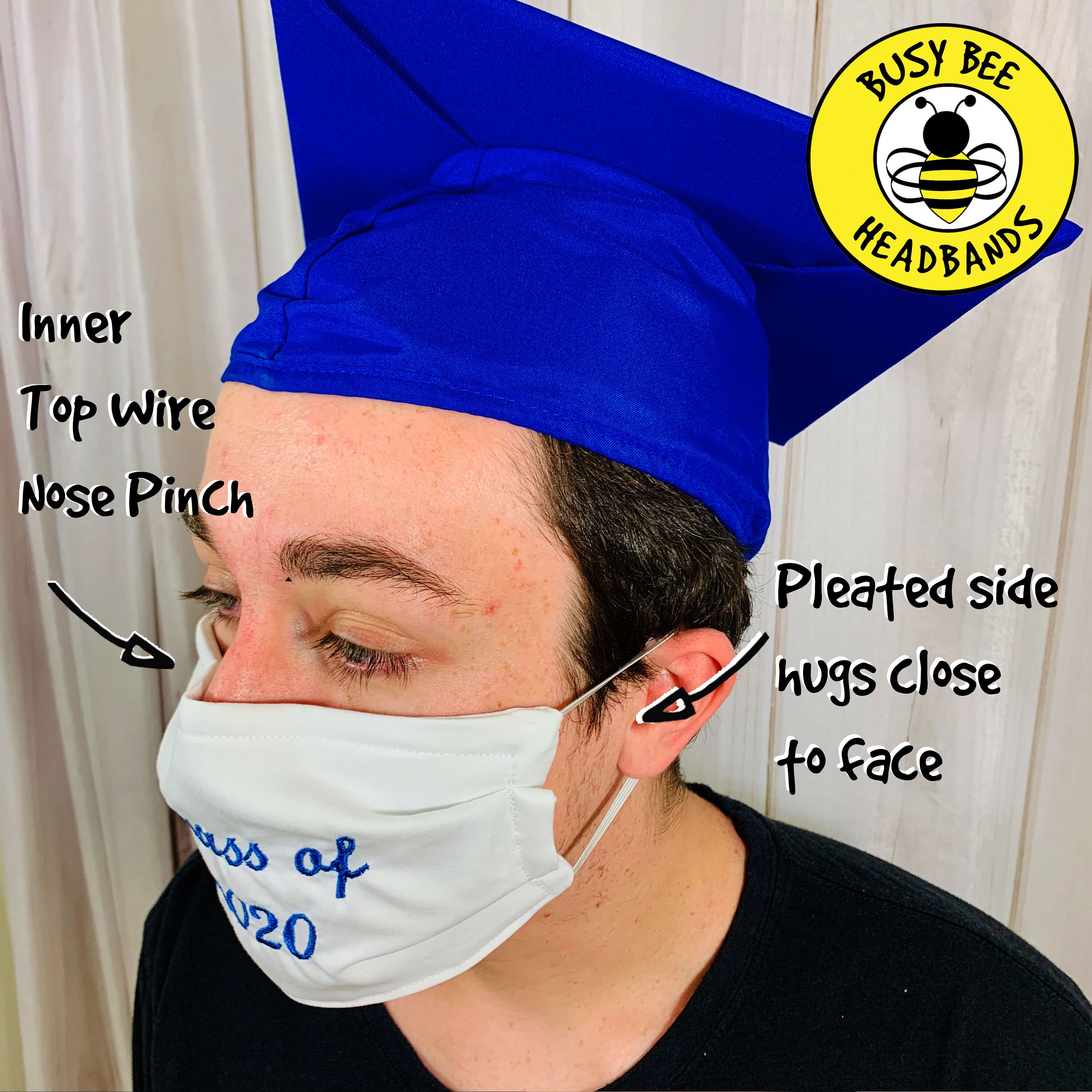 COLLEGE Face Mask / High School Face Mask / Customized Mask / Etsy