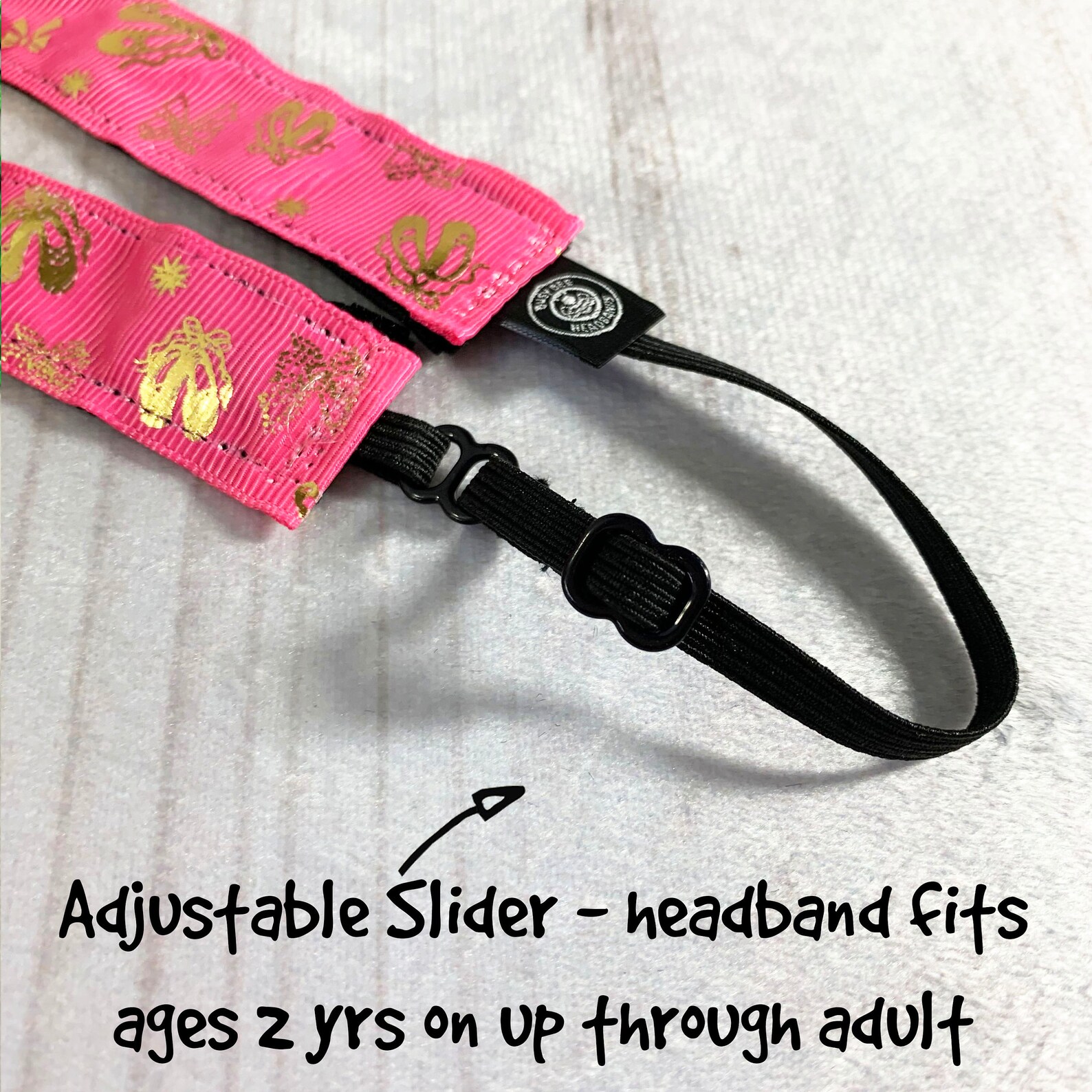 7/8 BALLET Headband / BALLERINA Headband / Adjustable Etsy