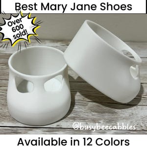 Die besten Puppenschuhe für Cabbage Patch Kids: Mary Jane T-Riemen / Viele Puppenschuhfarben erhältlich / Passend für 30 cm große CPK-Puppen