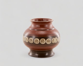 Vintage  vase, Boho ceramic vase