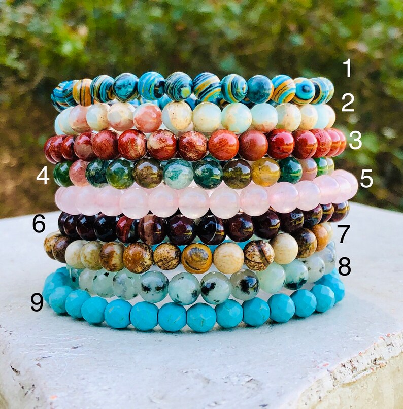Chakra Bracelet Chakra Beaded Bracelets Chakra Jewelry Etsy