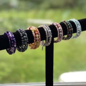 memory wire beaded bracelets