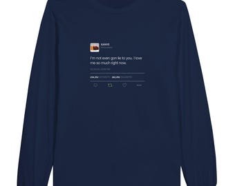 I Love Me So Much Long Sleeve, Unisex Printed Shirt