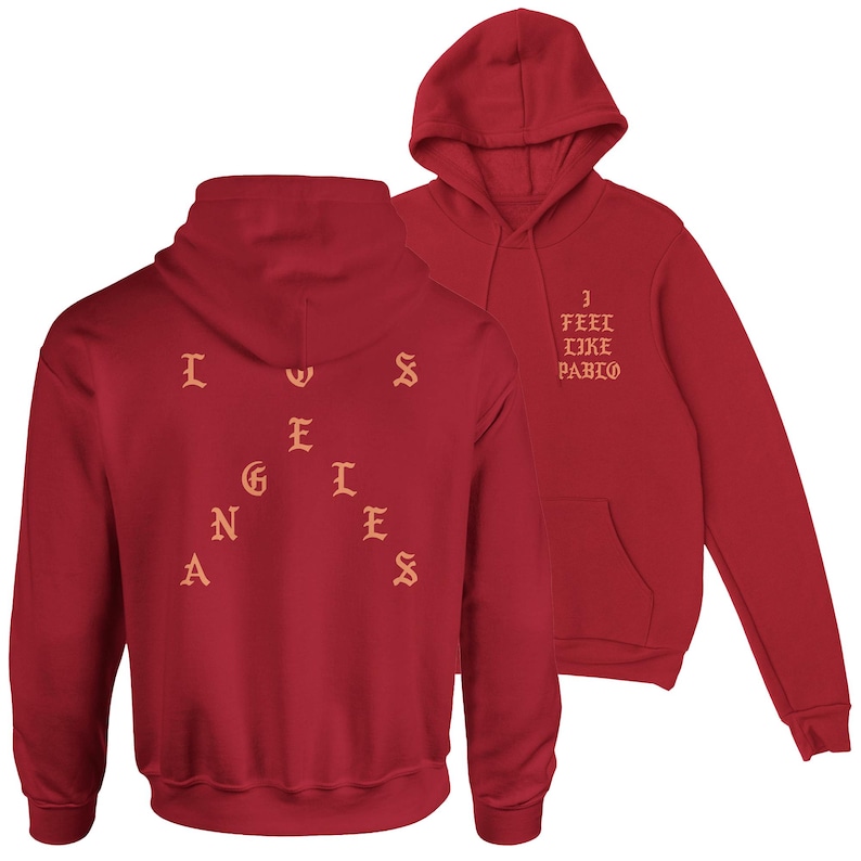 I Feel Like Pablo Unisex Hooded Sweatshirt hoodie Kanye West Yeezy Merch TLOP Inspired image 5