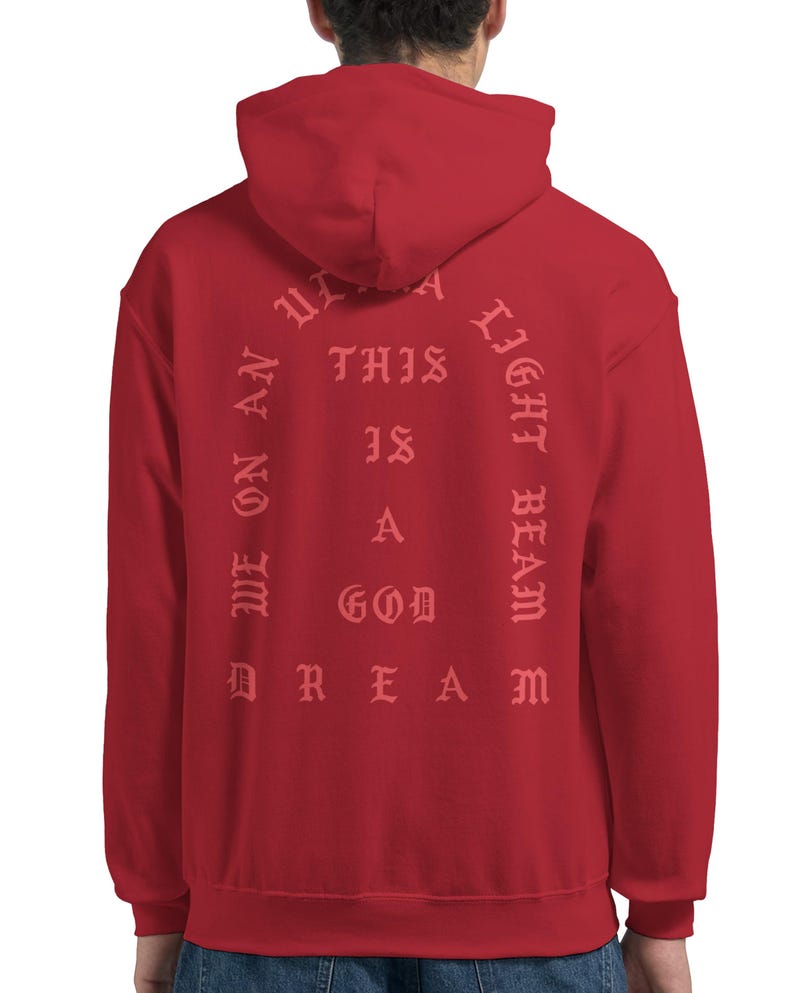 I Feel Like Pablo Unisex Hooded Sweatshirt hoodie Kanye West Yeezy Merch TLOP Inspired image 4