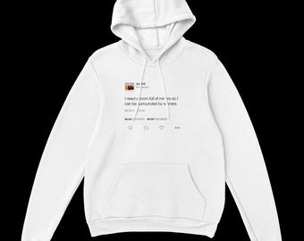 Room Full of Mirrors Kanye West Tweet Hoodie, Unisex Printed Pullover
