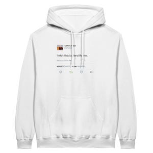 カニエ・ウェストのツイートパーカー「僕みたいな友達がいたらいいのに」