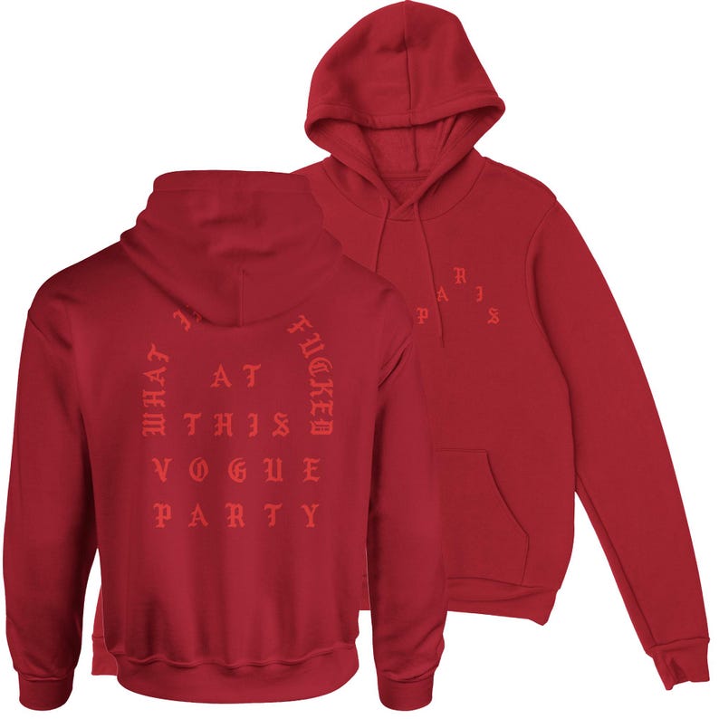 I Feel Like Pablo Unisex Hooded Sweatshirt hoodie Kanye West Yeezy Merch TLOP Inspired image 7