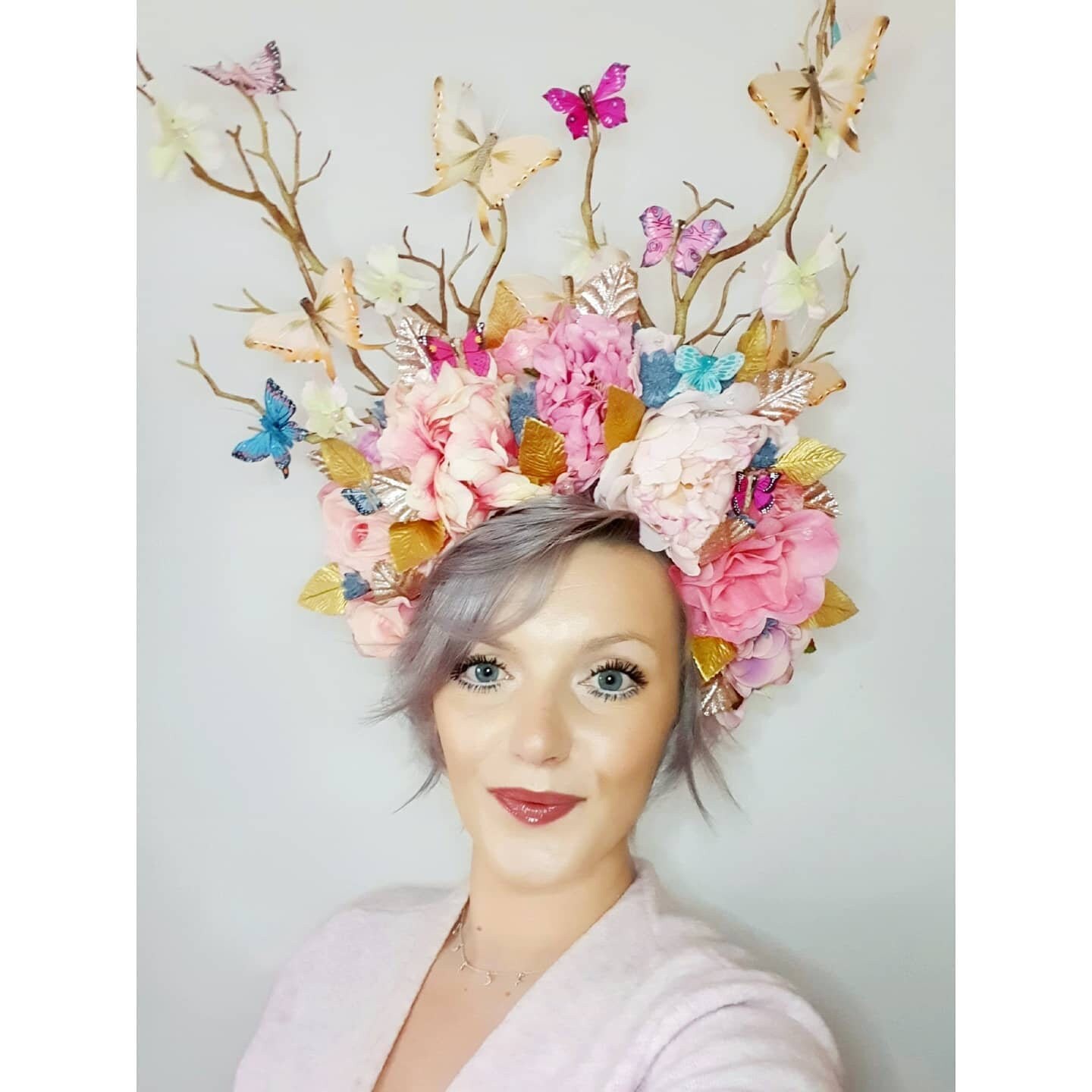 HECHO A PEDIDO Hecho a mano Impresionante flor de primavera