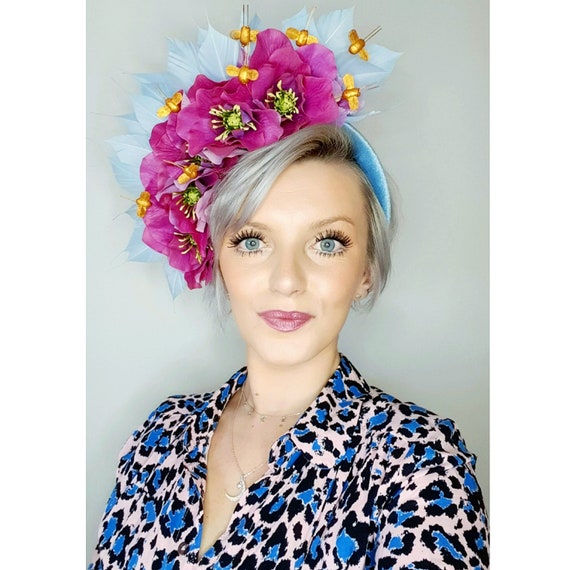 Bee statement headband Pearl and Gem Accented Bee Headband | Statement Hair  main image 3