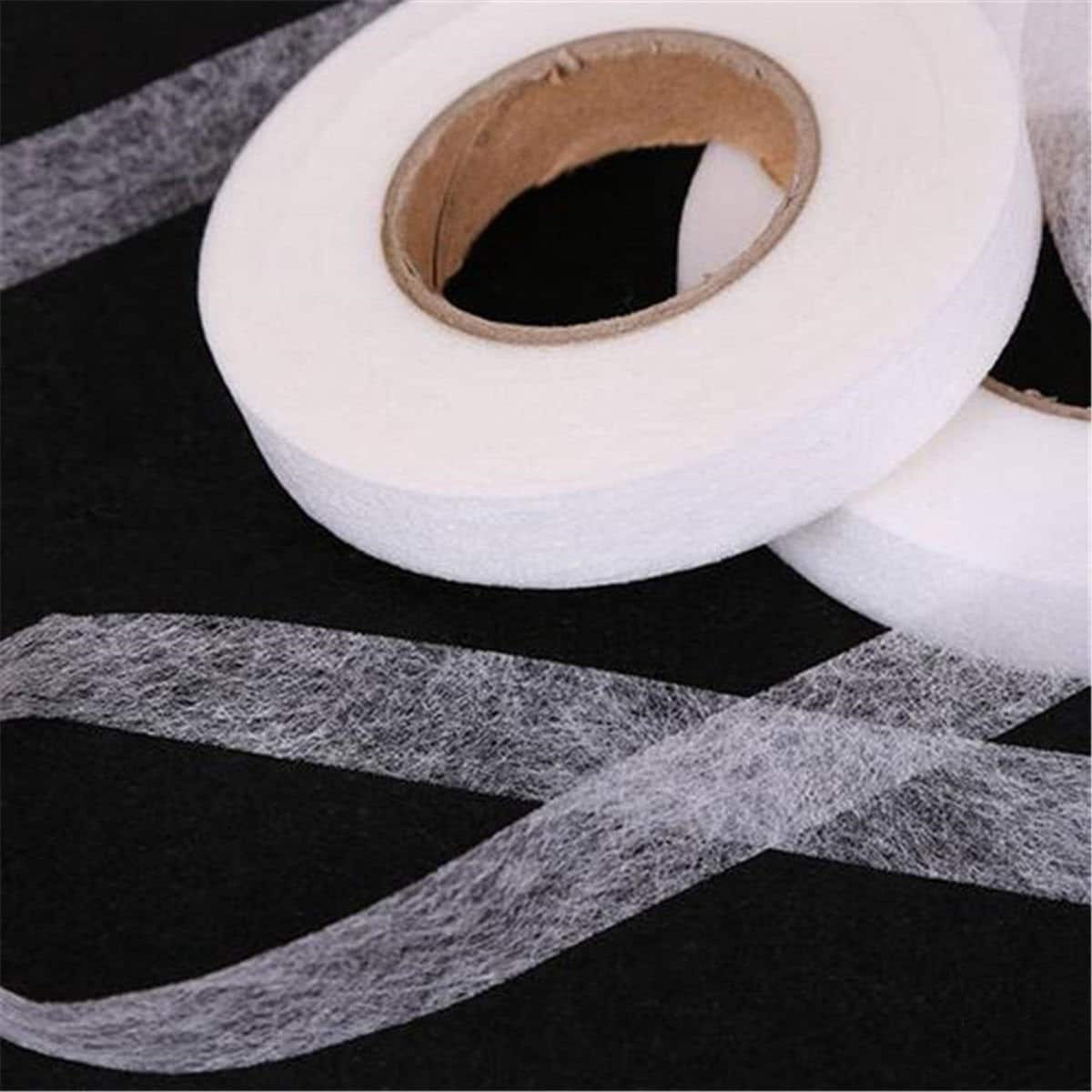 HEM IT Strong Iron On Hemming Tape Web Hem No Sewing Fabric Tape Extra  Strong