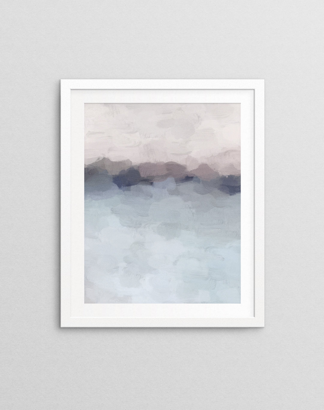 Printable Art Blush Pink Mauve Purple Navy Light Blue | Etsy