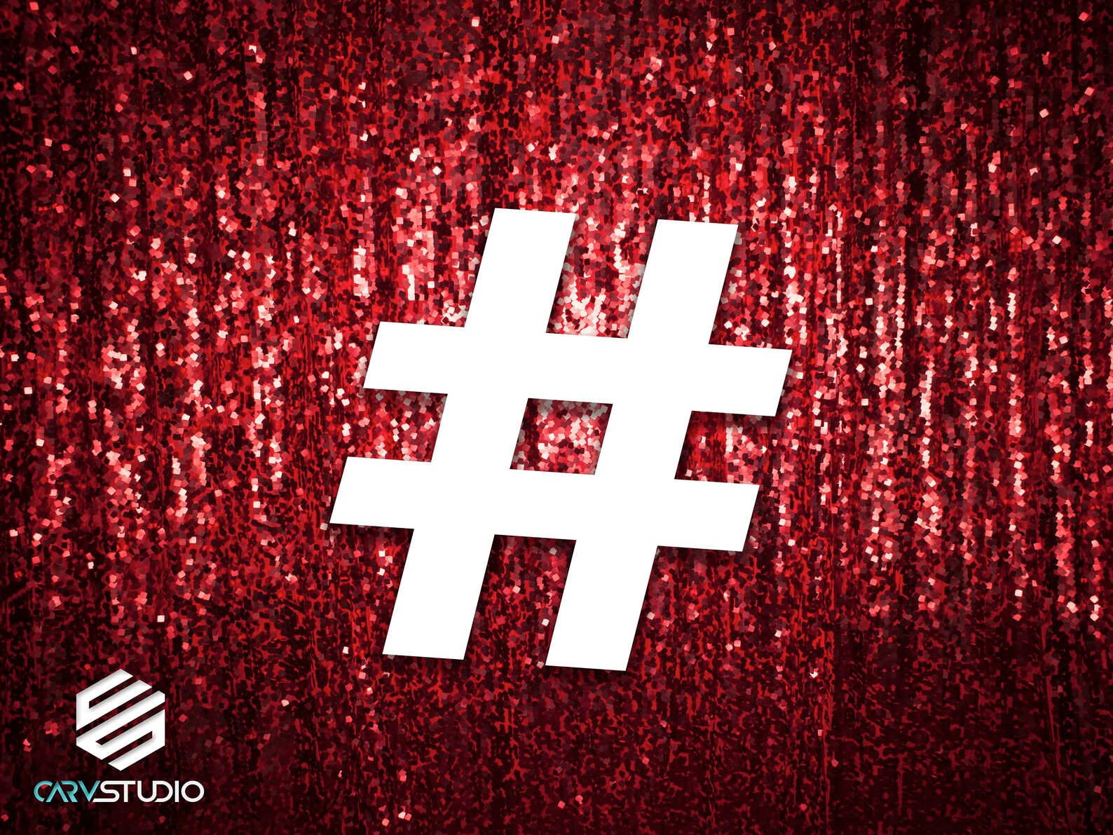 Large Hashtag / Number Sign Custom Durable Lightweight PVC Etsy