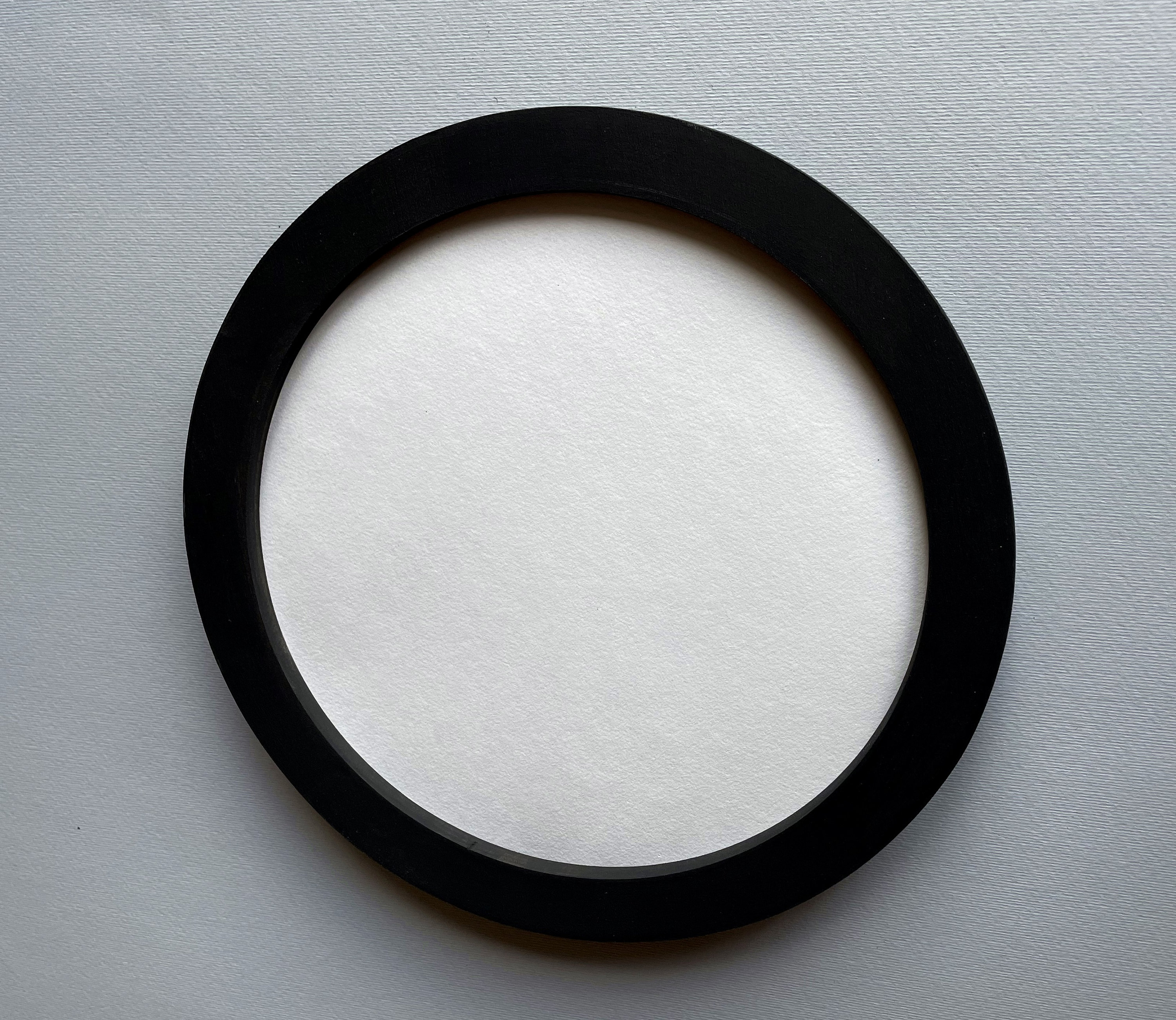 Black Rounded Frame Classic Black Round Frame, Embroidery Hoop Frame, Circle Picture Frame ...
