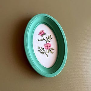 light green wooden frame,mint frame color,wooden oval frame,oval photo frame,Classic Photo Frame,natural wood frame,christmas gift