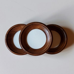 Frame Small picture frame 2x2 Сircular frame, round wall frame, round photo frame, round wooden frame, embroidery hoop frame