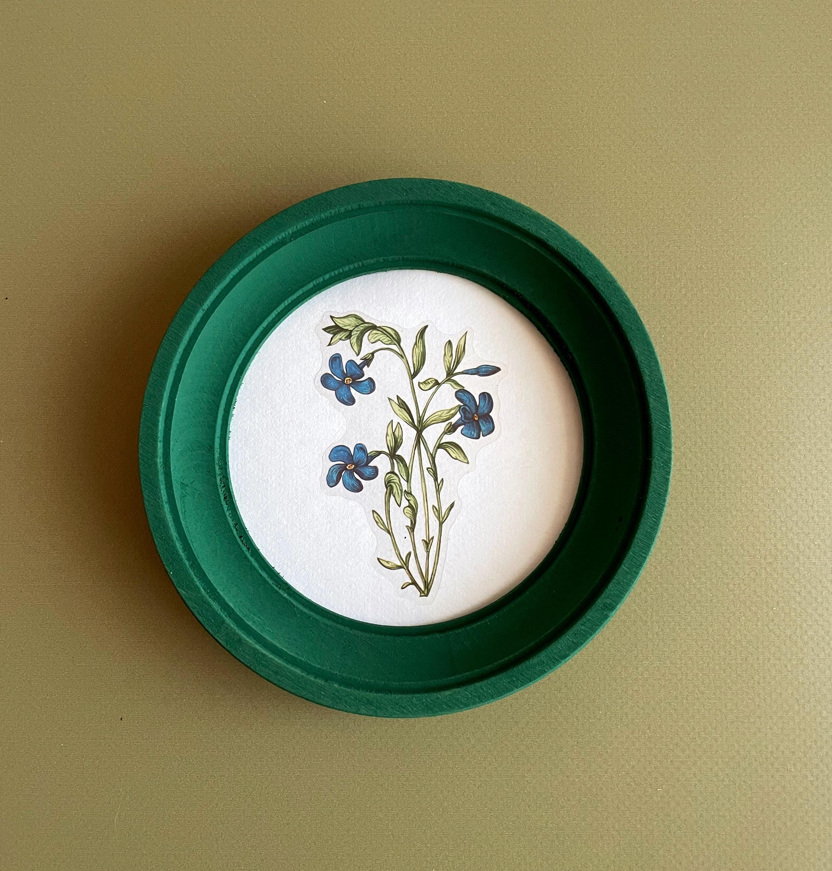 Emerald Round Photo Frame Picture Frame Circle Frame Circular ...