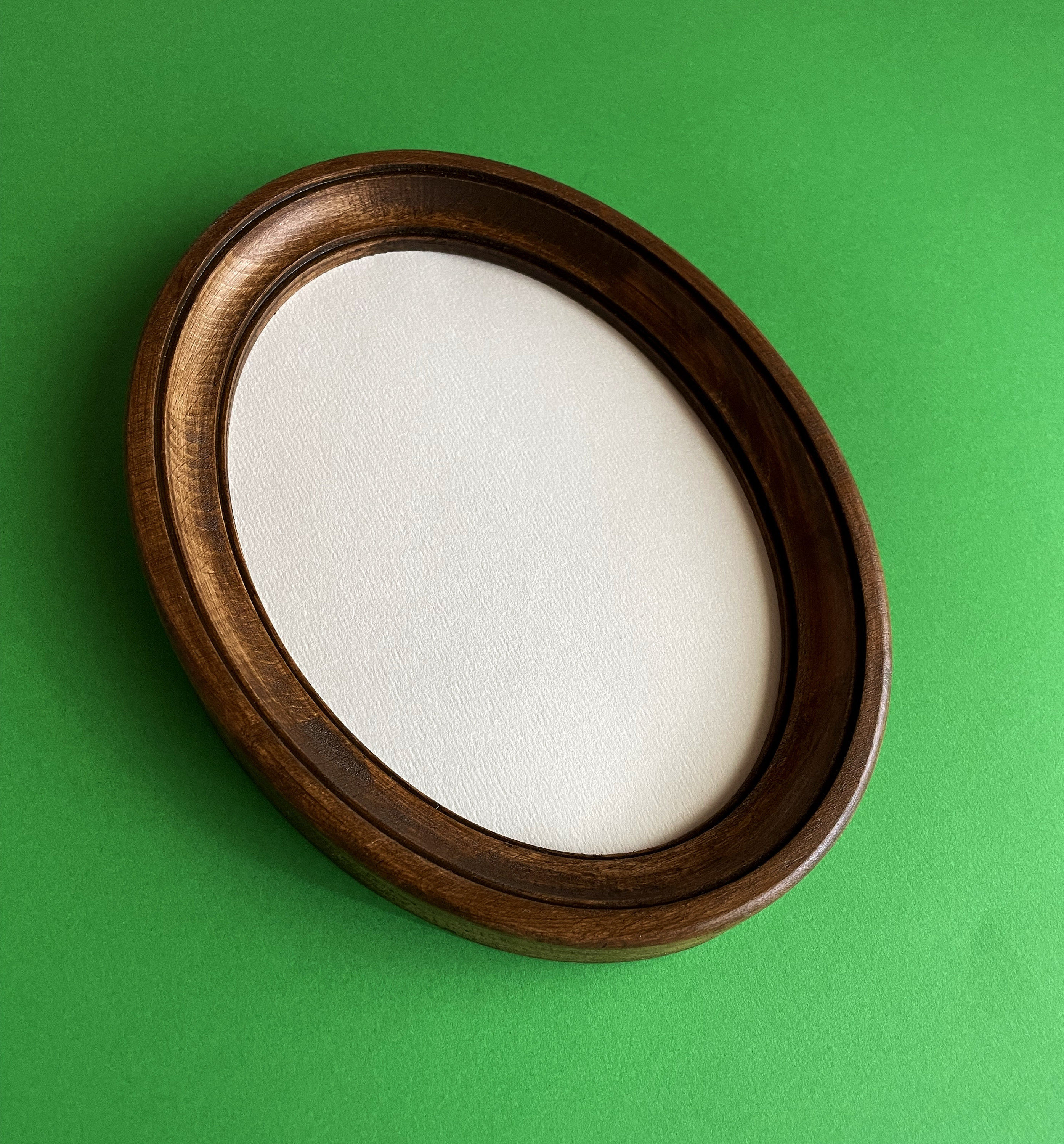 Brown Oval Wood Frame Oval Frame 3 х 5 Frame 4 X 6 Oval Frame 5 X