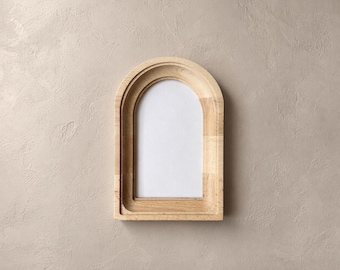 natural light brown arched frame,christmas gift