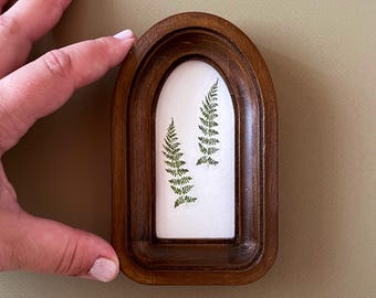 ミニチュア木製フレーム 2 x 4 インチ アーチ型フレーム 写真用アーチフレーム アーチ型フレーム 木製楕円形フレーム 小型フレーム 小型フォトフレーム