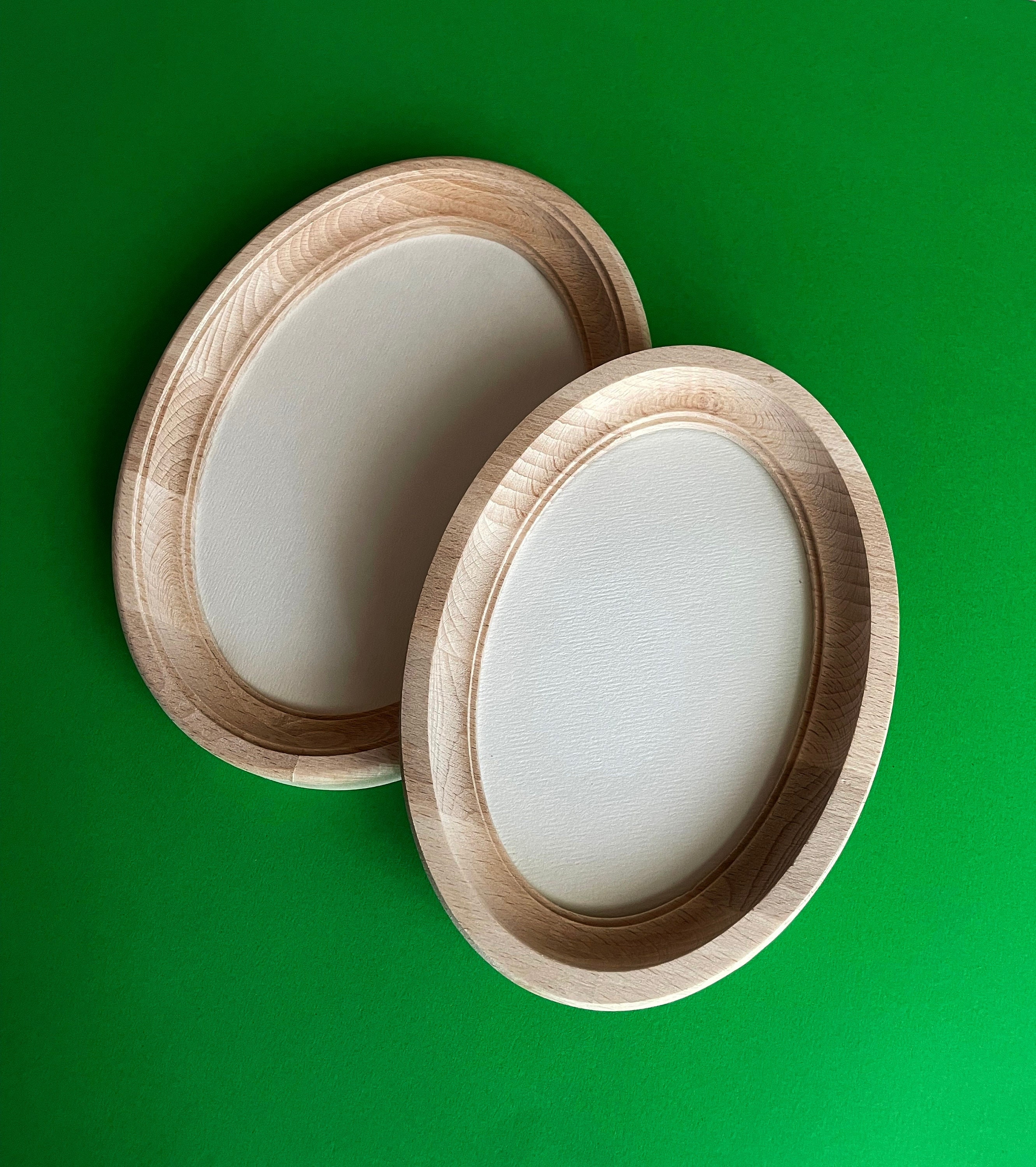 【toowood】Oval Photo Frame Oval Photo Frame Oval Wood Frame Wooden Oval Frame Oval