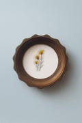Brown Round Wooden Frame Original Shape Wall Decor Christmas Gift product logo