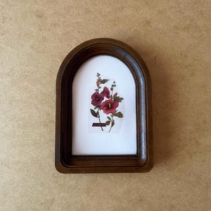 oval arch frame,Arch frame,brown arched frame,wood oval arch frame,Natural Picture frames for wall,christmas gift