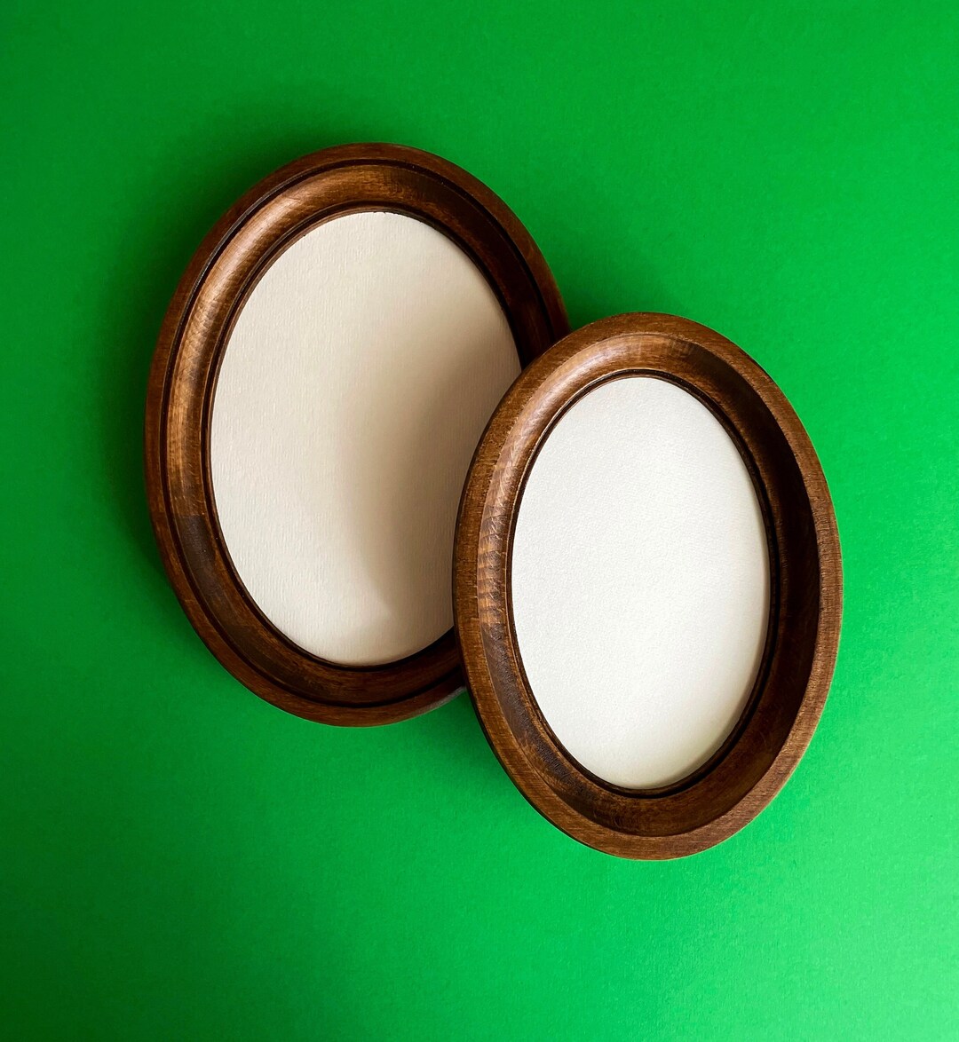 Brown Oval Frame Oval Photo Frame Oval Picture Frame Frame for