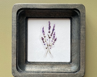 wooden gray square frame,christmas gift