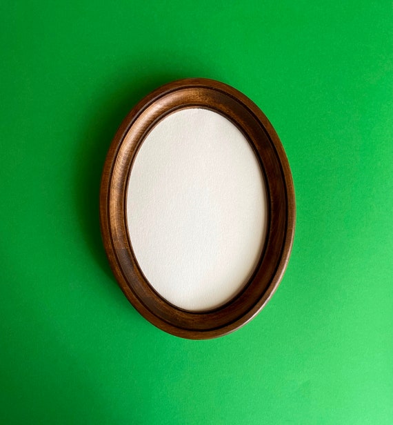 Oval frame oval photo frame oval picture frame frame for embroidery wooden oval frame Size 4 x 6 5 x 7 6 x 8 8 x 10 6 х 9 6 х 11 inches