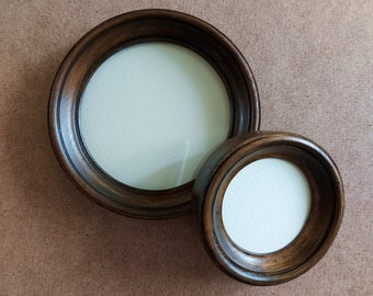 Frame Round frame, round wall frame, round photo frame, round wooden frame, picture frame, embroidery frame