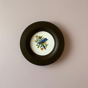 circle picture frame, big round frame, small brown frame, Natural Picture frames for wall, natural wood frame size 3-16 inch
