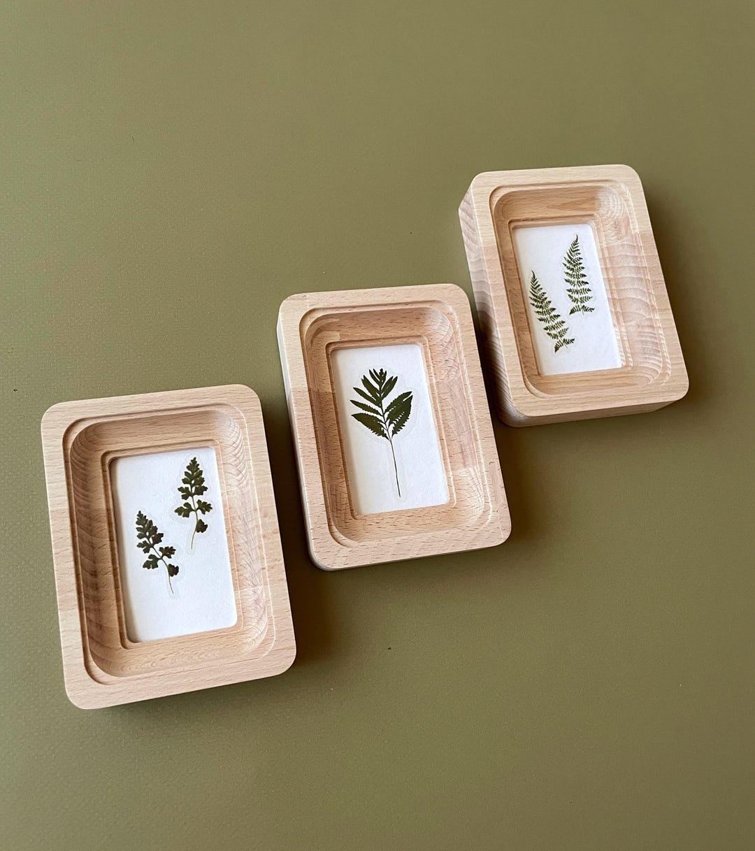 Set of Small Frames,set of 3 Frame,set of Frame,wooden Rectangular ...