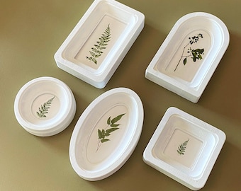 wooden set of 5 white frame :square,rectangular,round,oval,oval arch 3х3 3х5