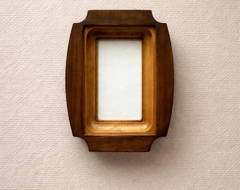 Unique rectangular wooden photo frame, wall decor