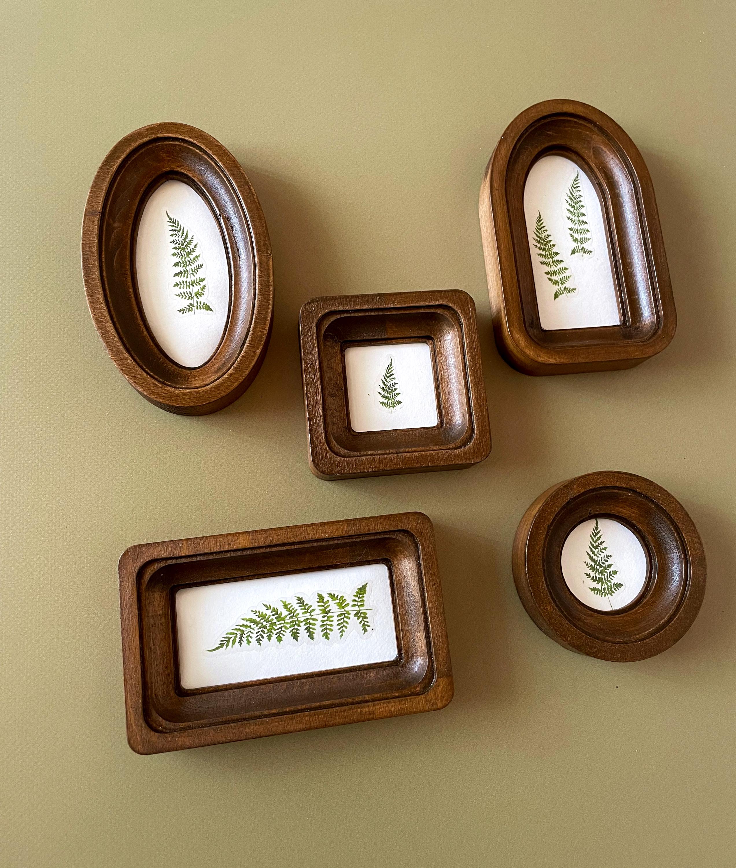 Short Frame Set of Small Frames,set of 5 Frame,arch Frame 2 х 4,oval Frame 2 X 4 ...
