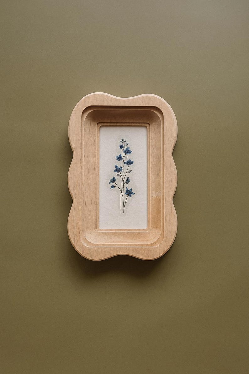 Rectangular Wooden Photo Frame With an Original Shape, Frame Picture ...