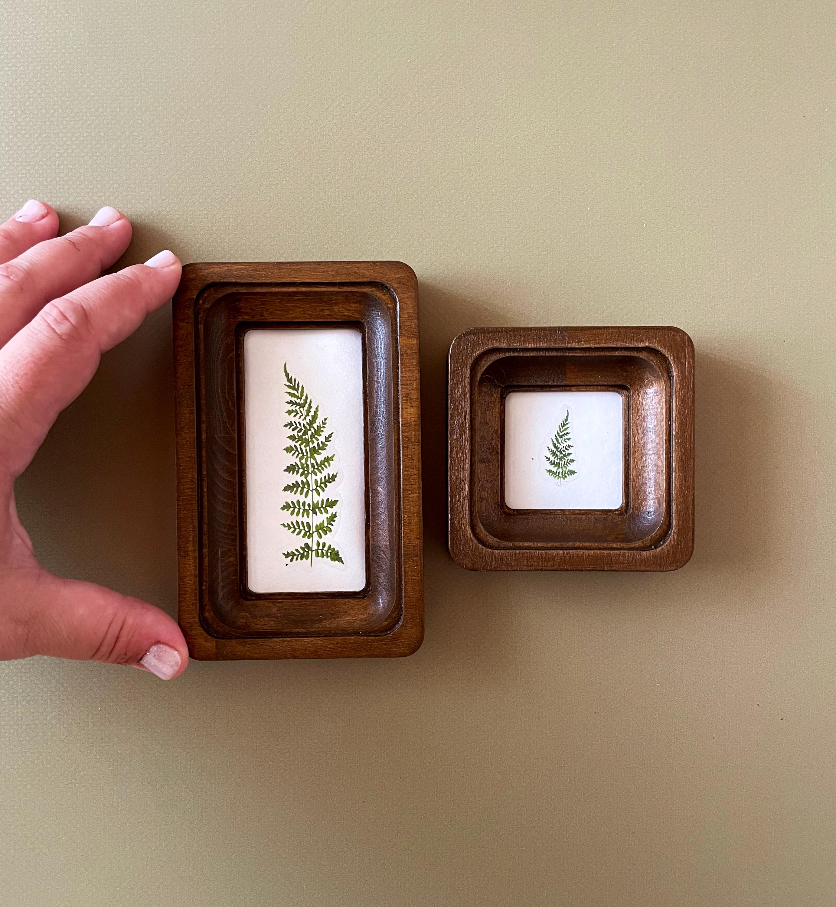 Set of 2 Small Rectangle Frame 2 х 4 Inches and Small Square Frame 2 х ...