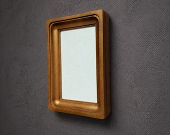 rectangular wooden golden frame,christmas gift