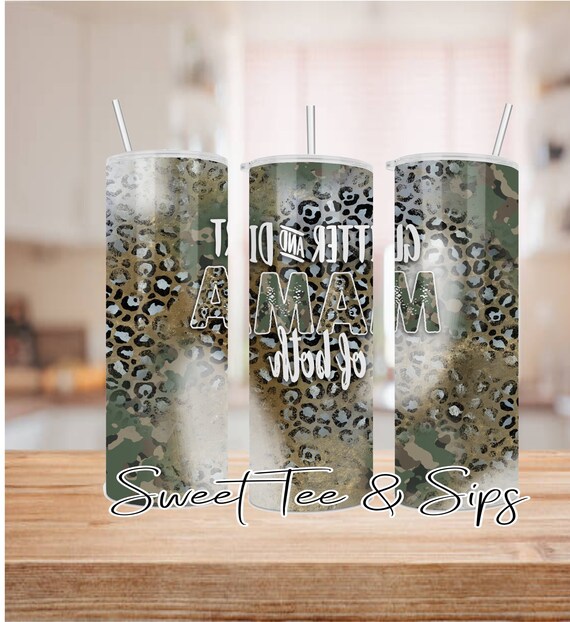 Glitter And Dirt #MomOfBoth - Engraved Stainless Steel Mom Tumbler, Mom Of  Both Tumbler, Mothers Day Gift Mug