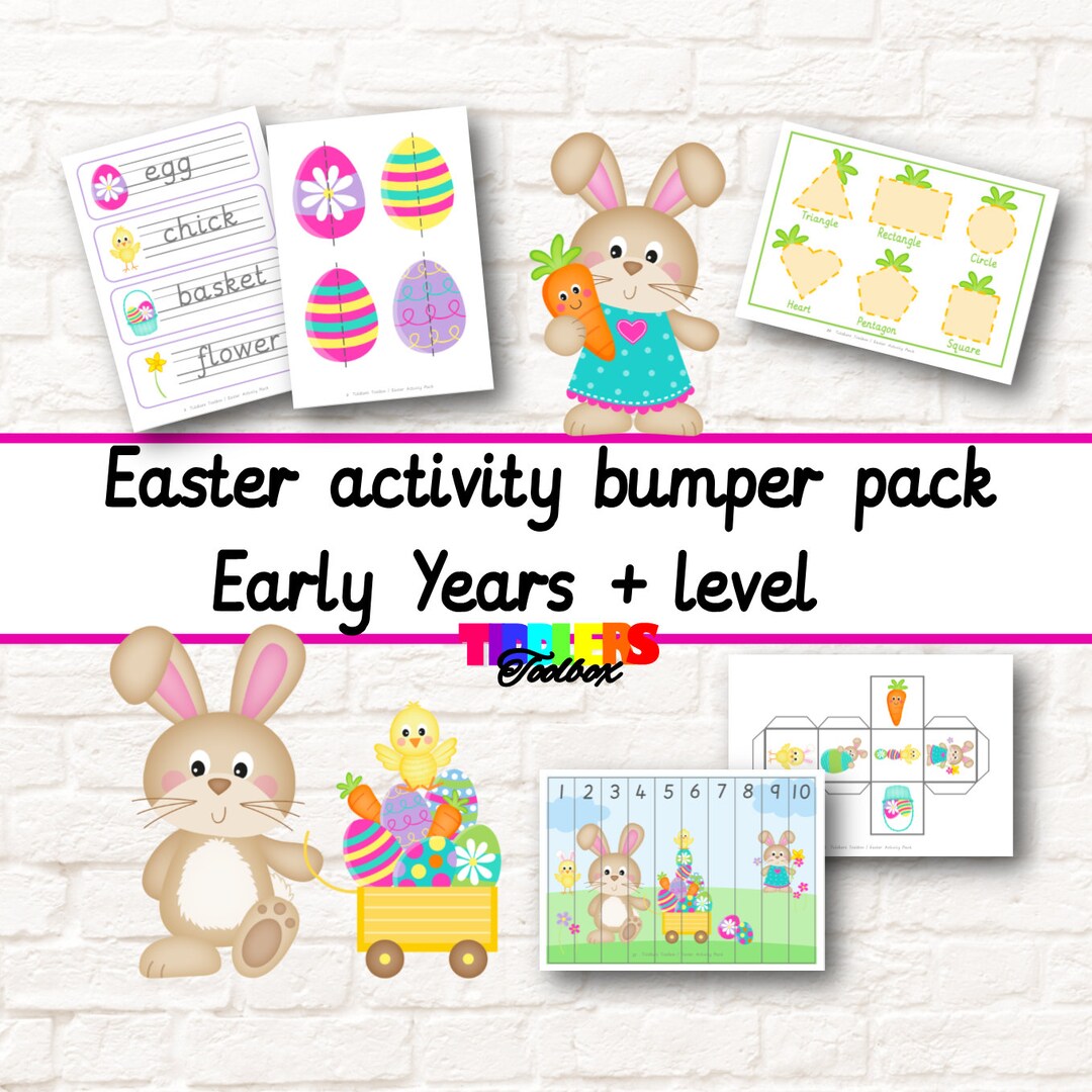 Easter Activity Pack, Early Years Learning, Toddler Activities ...