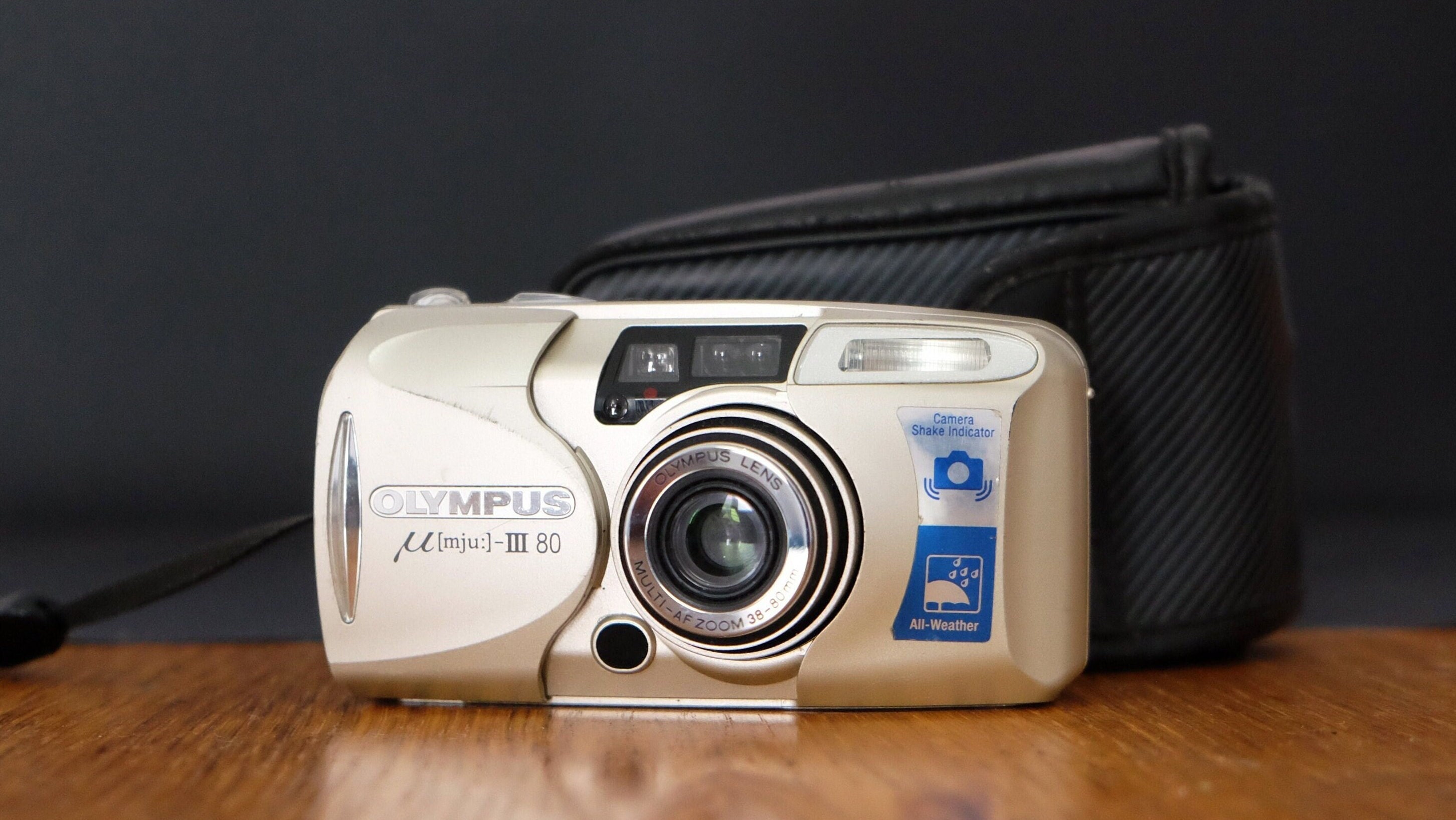 Olympus Mju III Zoom Film Camera 35mm Point and Shoot -