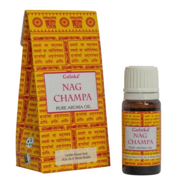 Goloka Nag Champa Aroma Oil