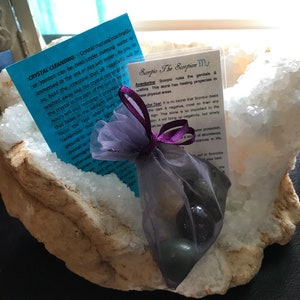 Scorpio the Scorpion Astrology horoscope stones set in pouch crystals set birthday gift zodiac set Scorpio birthday ideas tumbled crystals