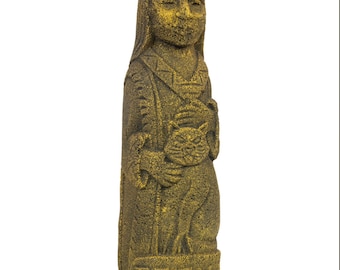Estatua de piedra volcánica - Freyja - Diosa nórdica