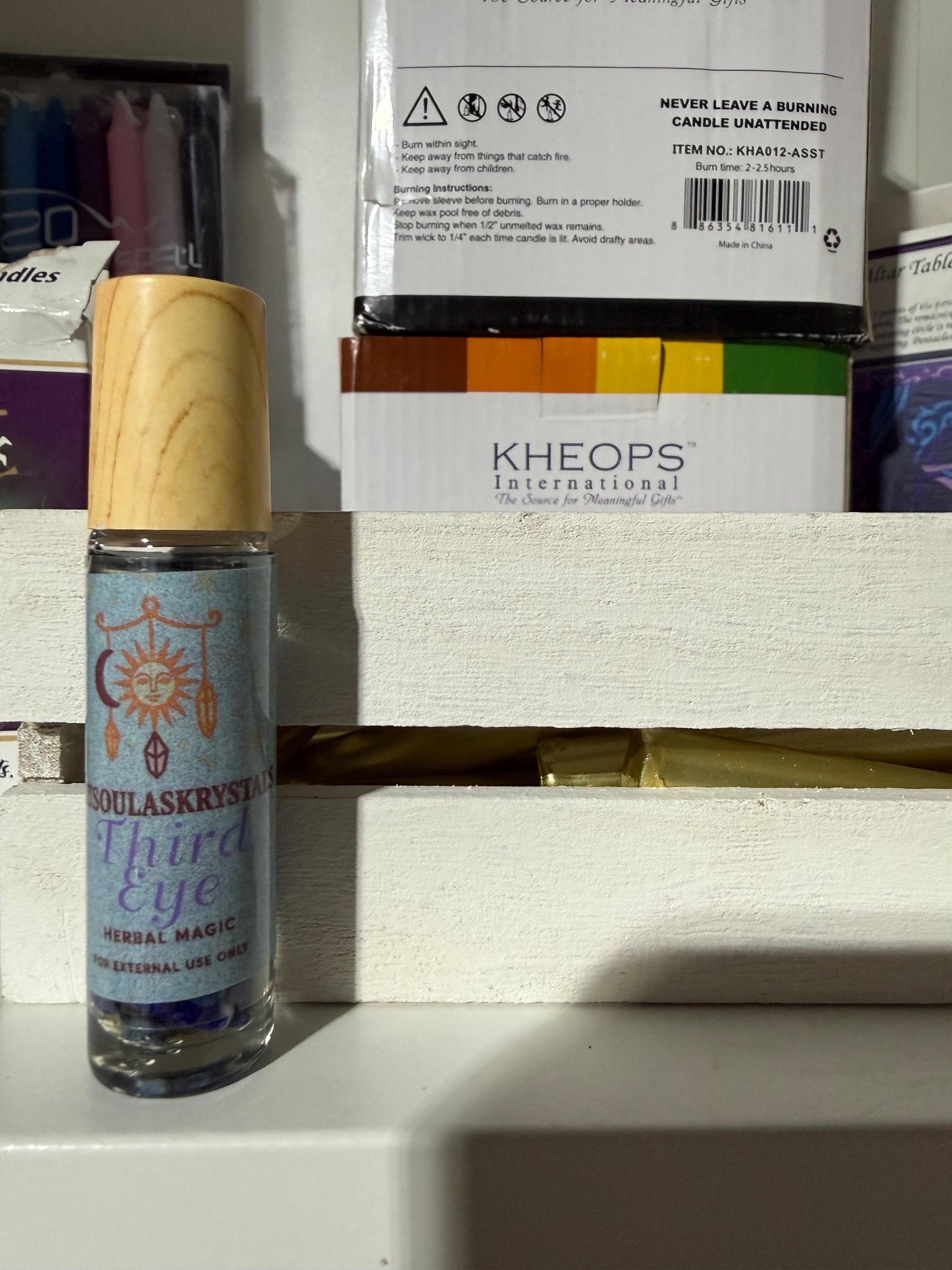 Magical Third Eye Oil - Infused With Lapis Lazuli - Etsy