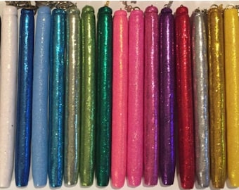 Refillable charm glitter pens zodiac astrology charm