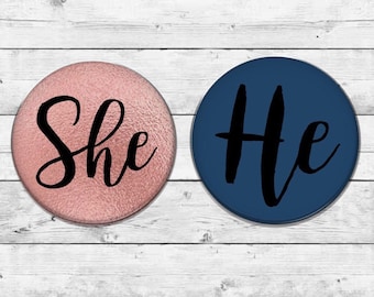 Gender Reveal Pins prince princess buttons gender reveal ideas gender reveal pin team boy team girl team pink team blue pins