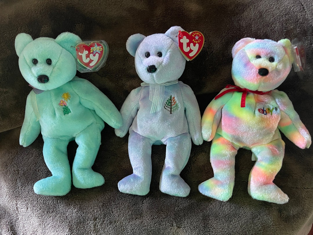 TY Beanie Baby Ariel in Memory Issy in Memory Ebay the Etsy