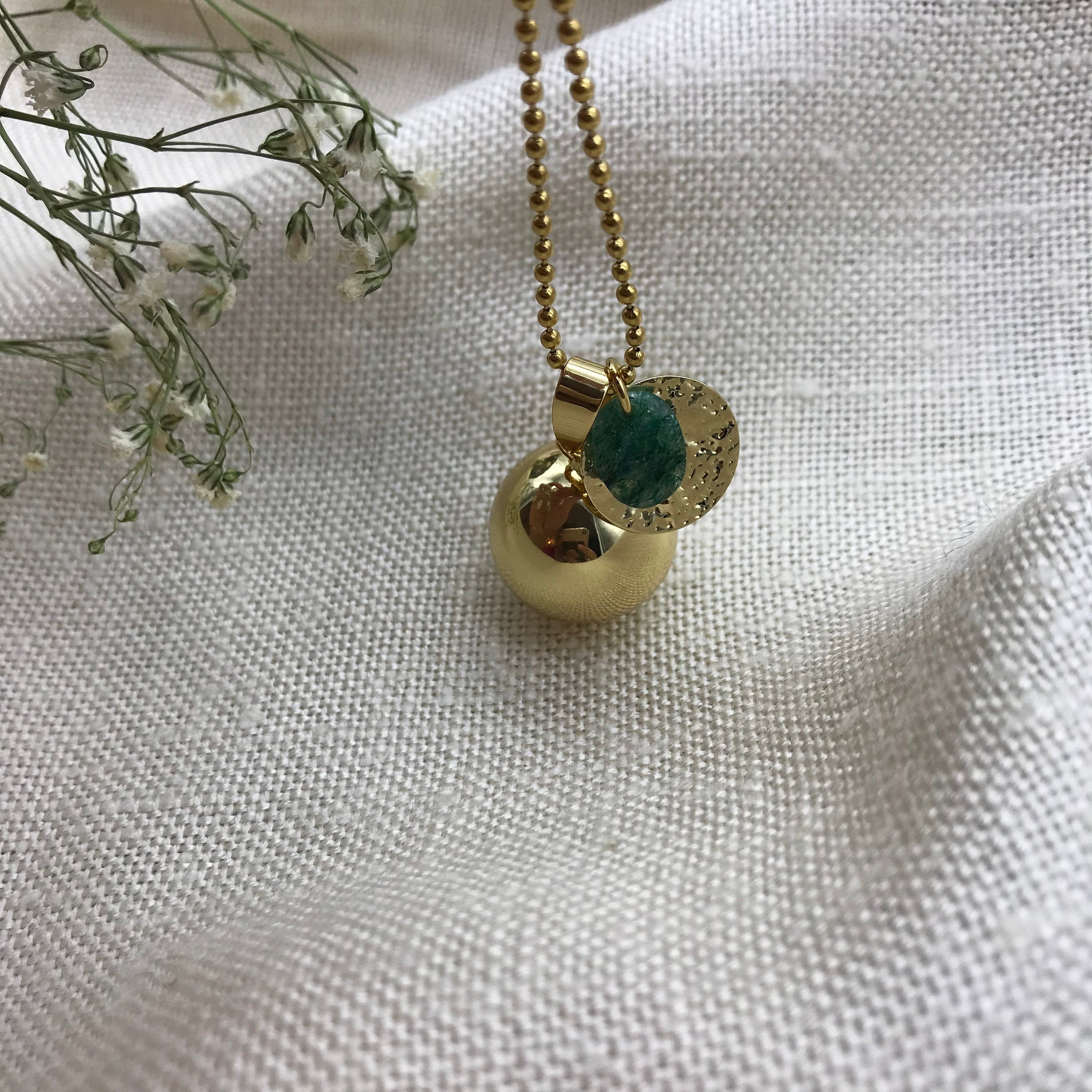 Bola De Grossesse Nour Aventurine Etsy